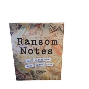 Ransom Notes Party Word Magnet Game 3-6 Players Age 15+ Very Special Games New